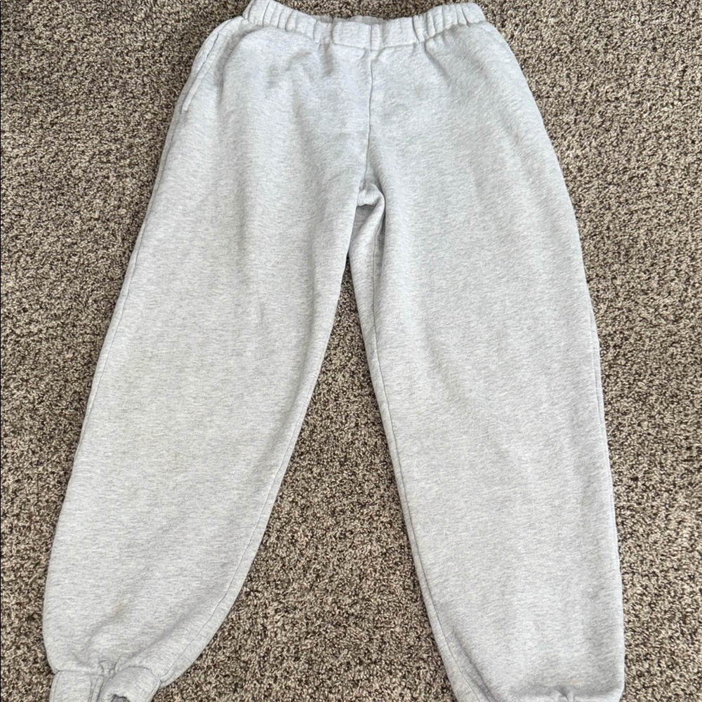 Brandy Melville Gray Track Pants